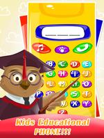 Jeu de téléphone pour enfants - Numéros d'apprenti capture d'écran 1