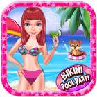 Bikini Girls Pool Party - Girls Swimming Pool Game আইকন