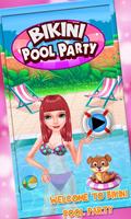 Filles en Bikini Hot Pool Party - filles piscine Affiche