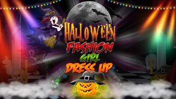 Halloween Fashion Girl Dress Up: Jeux d'Halloween Affiche
