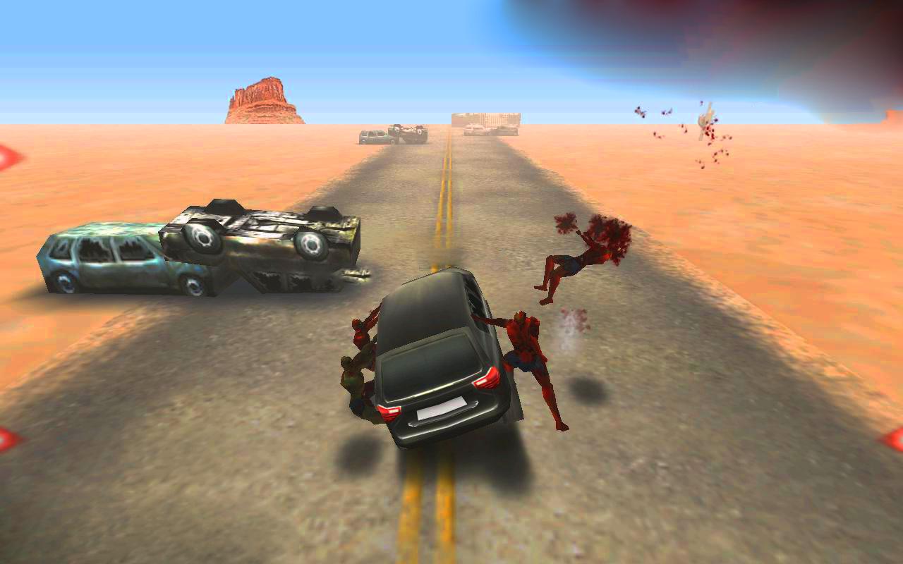 Игры едет зомби на машине