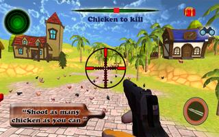 Infected Chicken Shooter- Shoot Hens capture d'écran 1