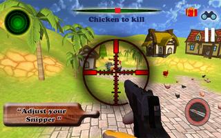 Infected Chicken Shooter- Shoot Hens capture d'écran 2