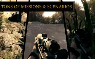 Sniper Shooting 3D Kill: Free FPS Gun Shooter Game capture d'écran 1