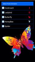 1 Schermata Insects in Phone Screen Prank