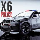 X6 Vs Police icône