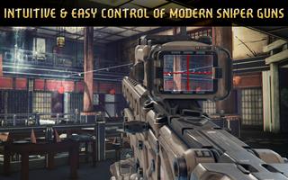 स्निपर हत्यारा शूटर: 3 डी शूटिंग खेलों एफपीएस रोष स्क्रीनशॉट 1