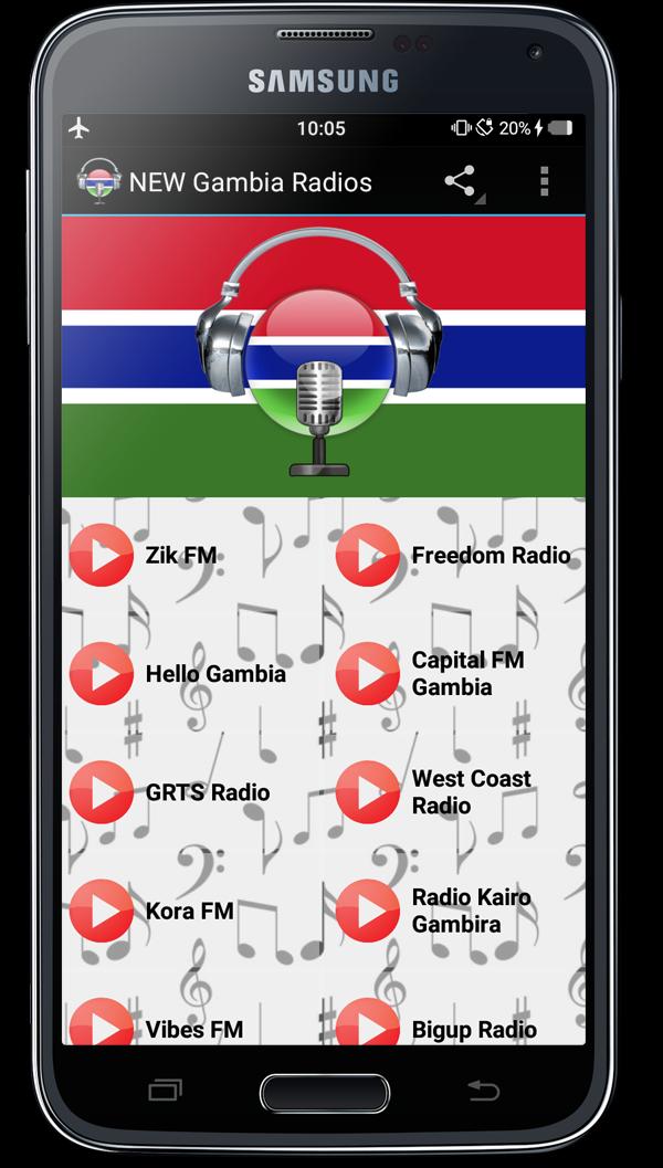 NEW Gambia Radios APK pour Android Télécharger