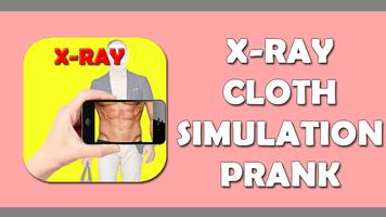 X-ray Cloth Simulation Prank Affiche