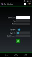 Tip Calculator پوسٹر