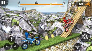 Jeux de Course de Vélo: Stunt Bike Racing Trick capture d'écran 3