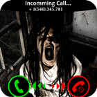 Scary call From ghost prank icône