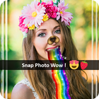 Snap Filters & stickers Square أيقونة