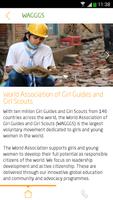 World Assoc.Girl Guides/Scouts تصوير الشاشة 1