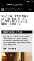 Mandeville Hotel London captura de pantalla 3