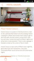 Milan Hostel Colours capture d'écran 1