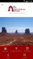Poster Red Lands and Whales