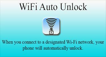 Wi-Fi desbloqueio automático Cartaz