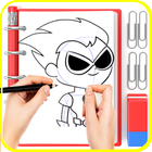 😍 How To Draw : Titans Go আইকন