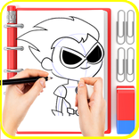 😍 How To Draw : Titans Go