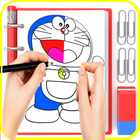😍 Aprender dibujo Doraemon icono