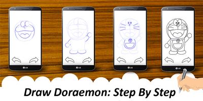 😍 Aprender dibujo Doraemon Poster