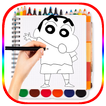 😘Learn Drawing: Shin Chan