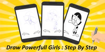 😍 How To Draw - Power Girls capture d'écran 1