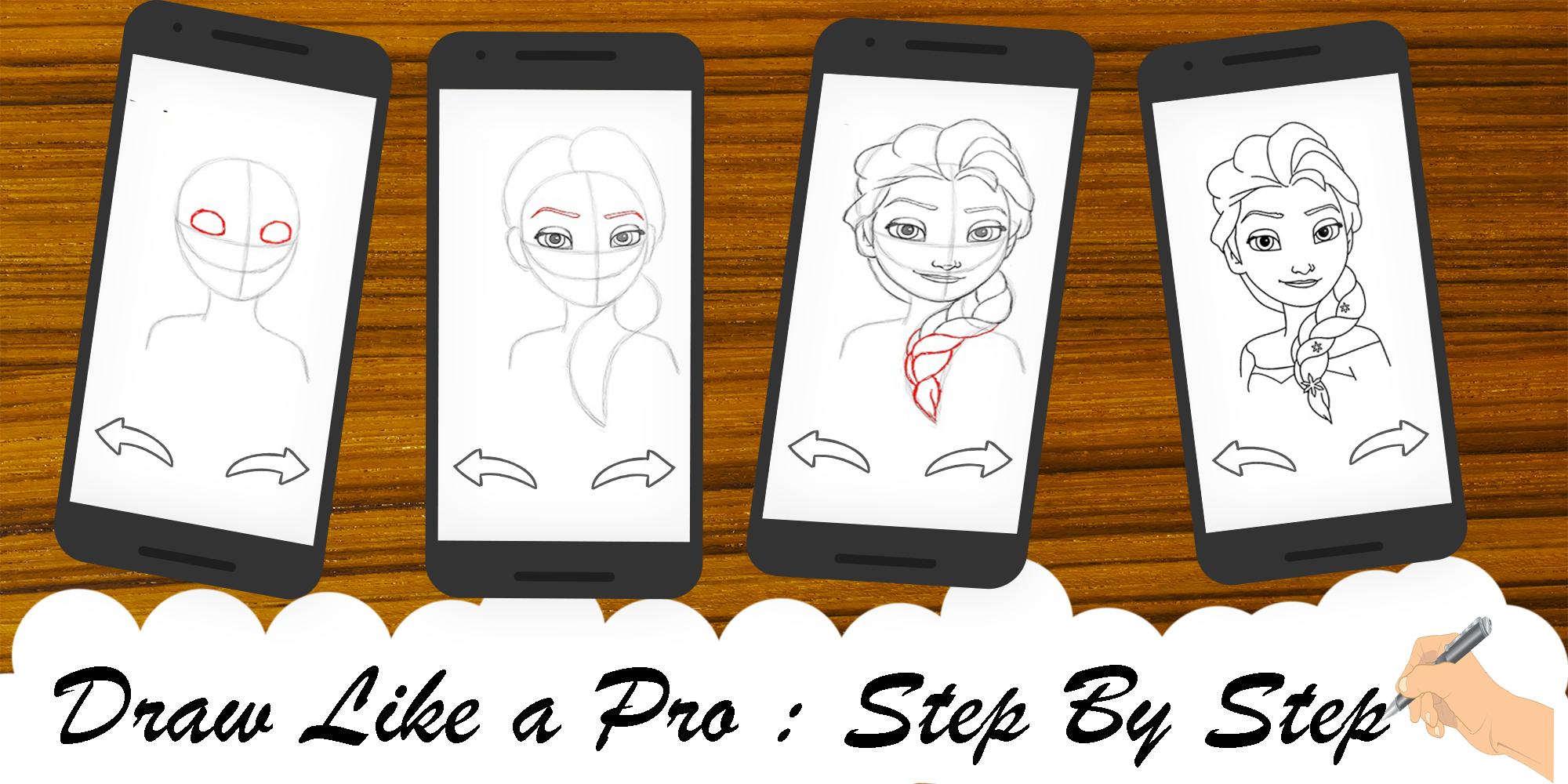 تعلم رسم شخصيات كرتونية for Android - APK Download