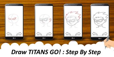 😍 Learn to draw - Titans Go 포스터