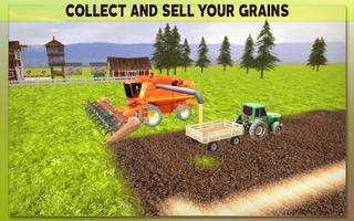 Real Farm Tractor Simulator 18 - Farmer Life Story Affiche