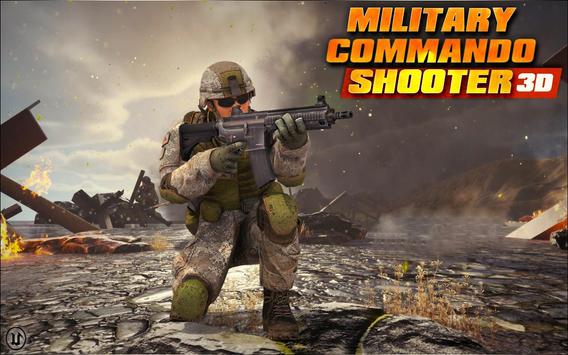 D Commando Shooting Games