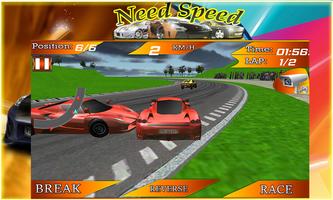 برنامه‌نما Need Speed: Real Car Racing عکس از صفحه