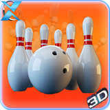 Maître Strike au bowling 3D icône
