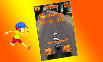 Metro City Run 3D captura de pantalla 1