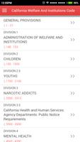 CA Welfare and Institutions Cartaz
