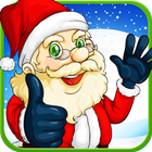 Christmas with Santa Claus icon