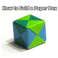 Origami Box Tutorial poster
