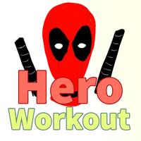 Poster Superhero Workout