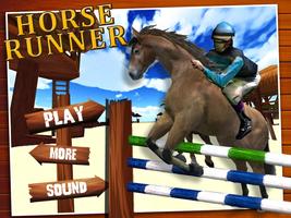 Horse Runner 3D Game पोस्टर