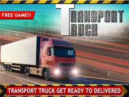 Transport Truck Driver Cartaz