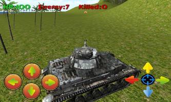 3D坦克 Affiche