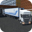 Cargo Transport Truck Driver 아이콘
