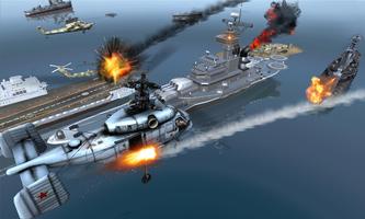 Gunship Air Battle Gunner 3D Affiche