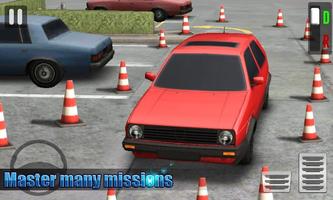 Hard Driving Car Parking 3D پوسٹر