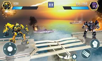 Former Robot Car War Combat 3D captura de pantalla 3