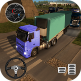 Real Truck Driving Cargo Truck Sim 3D 2018 icône