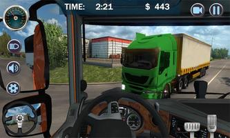 Real Truck Driving Cargo Truck Sim 3D 2018 capture d'écran 3