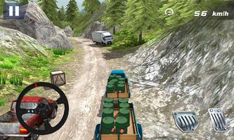 Truck Driver Sim 2017 capture d'écran 1