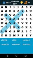 Word Search - Master Brain plakat